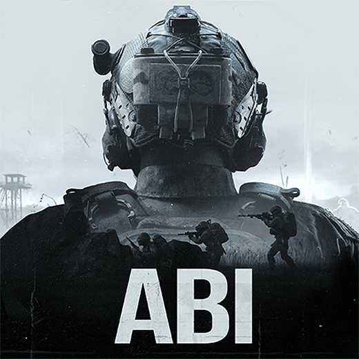 Боец со спины и логотип ABI на официальной обложке Arena Breakout Infinite